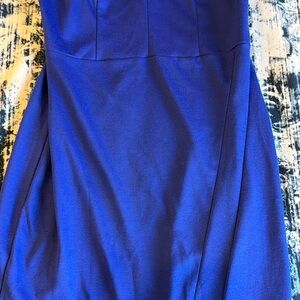 GUESS Royal Blue Adjustable Spaghetti Strap Sweetheart Women’s Dress Size M
